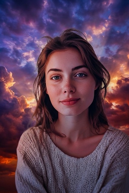 Vibrant Contrasty Clouds